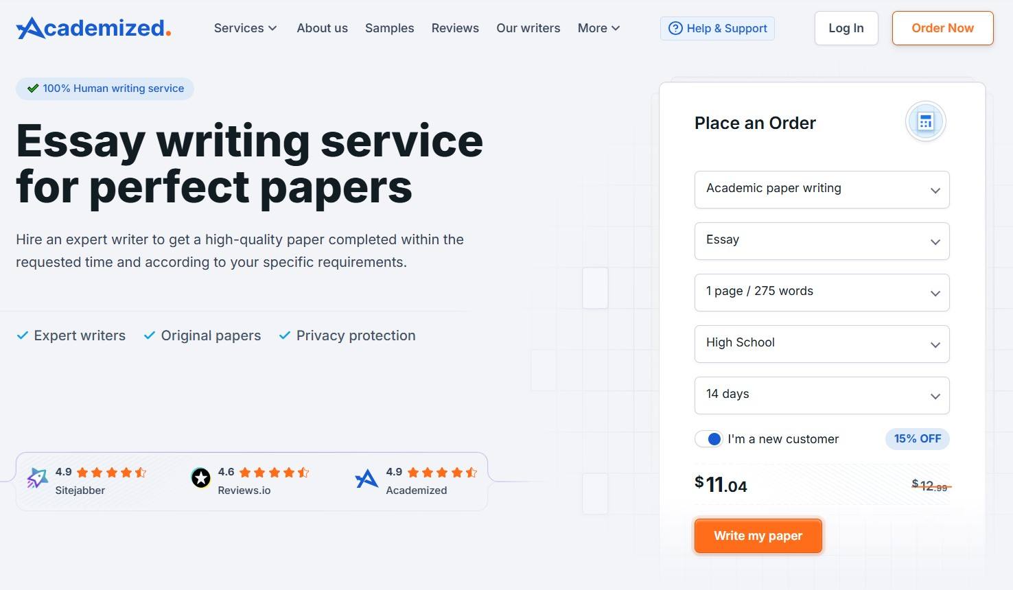 Academized.com review update