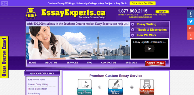 essayexperts.ca review