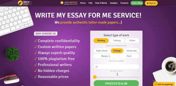 writemyessay4me.org review